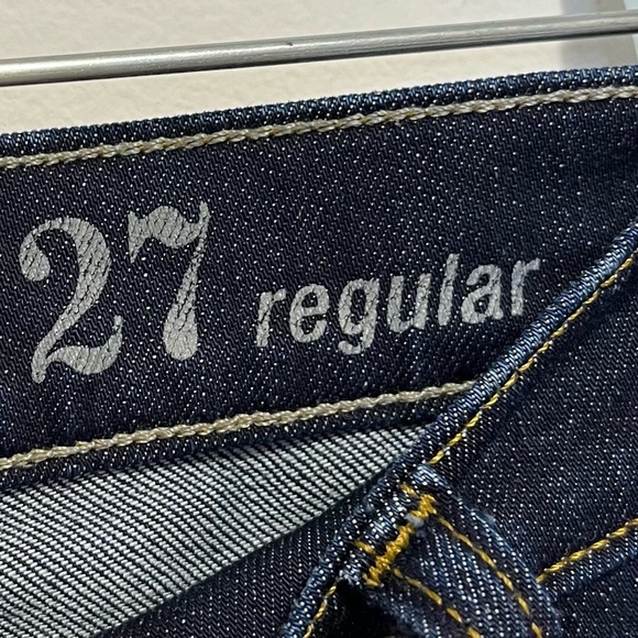 J Crew Dark Wash Matchstick Skinny Jeans Womens Size 27 Regular - Picture 7 of 10